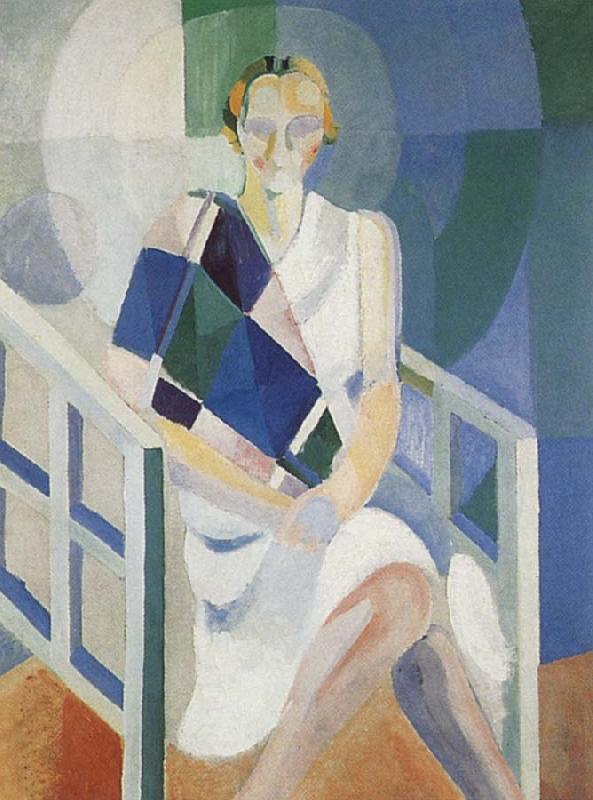 Delaunay, Robert Study of Mrs Ham-s Painting oil painting picture